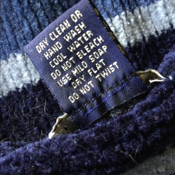 De Rotchild Blue Stripe Pullover size L - Picture 4 of 4